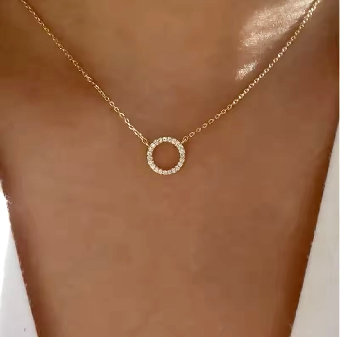 Collier Infini Doré