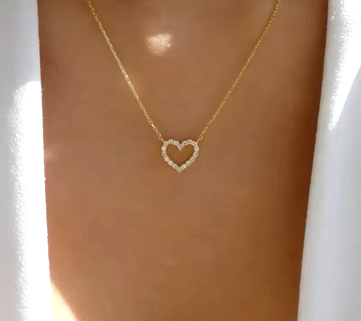 Collier Doré Amour