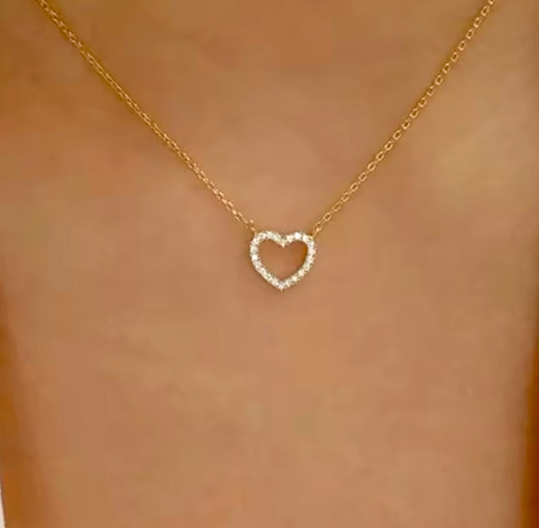 Collier Doré Amour